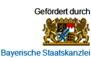 Gefördert durch die Bayerische Staatskanzlei